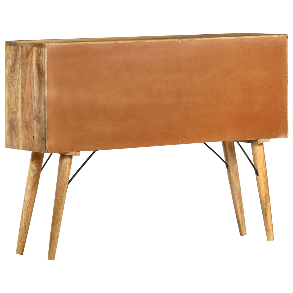 skænk 110 x 30 x 82 cm massivt mangotræ