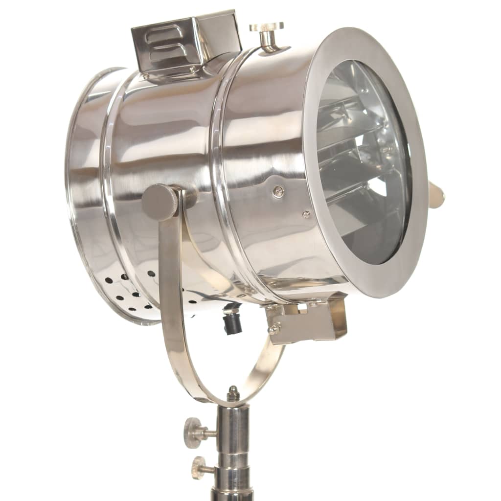 gulvlampe med trefod 165 cm massivt mangotræ