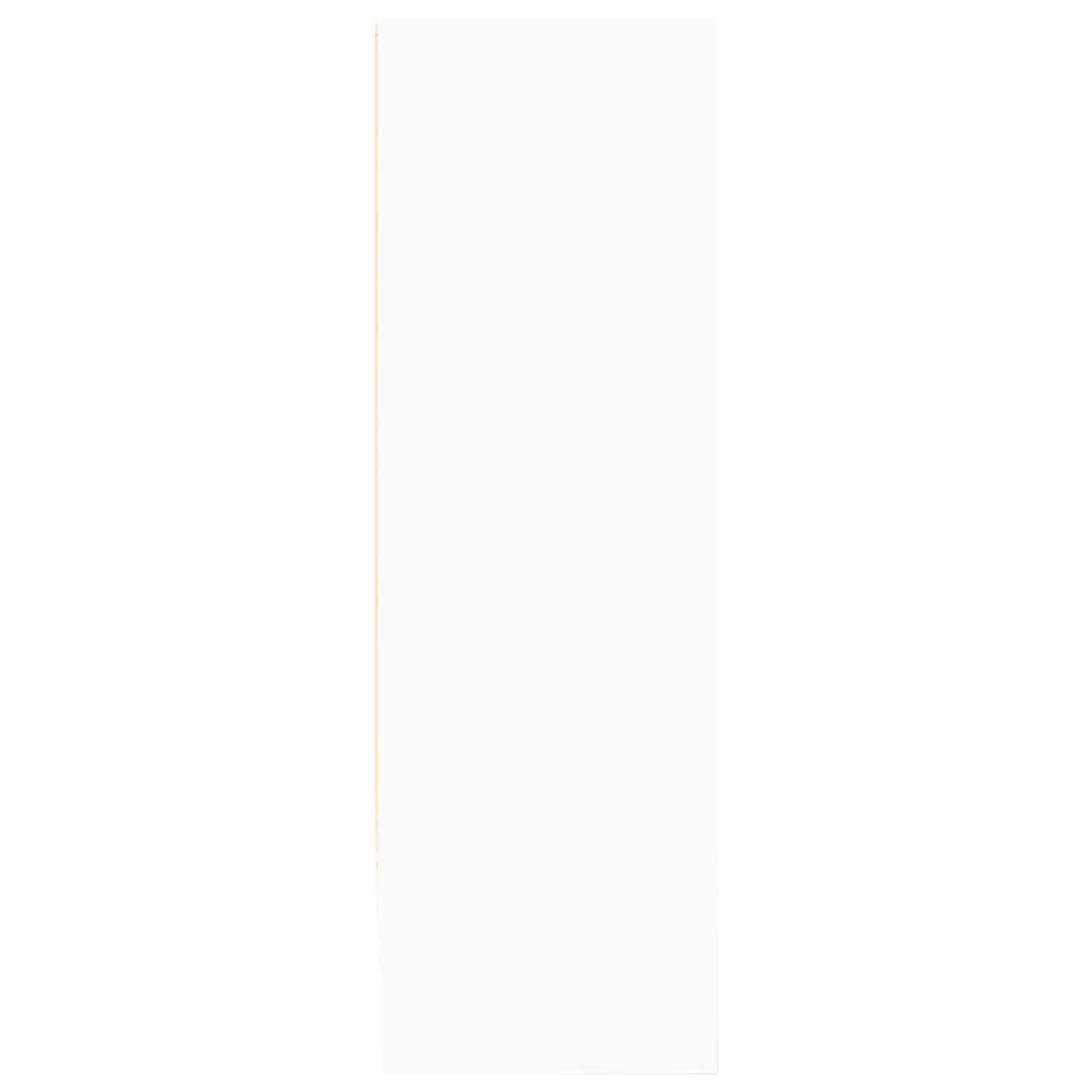 bogreol 80x24x75 cm konstrueret træ hvid