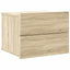 sengebord 40x30x30 cm konstrueret træ Sonoma-eg