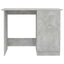 skrivebord 100x50x76 cm konstrueret træ betongrå