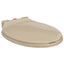soft close toiletsæde quick release oval beige