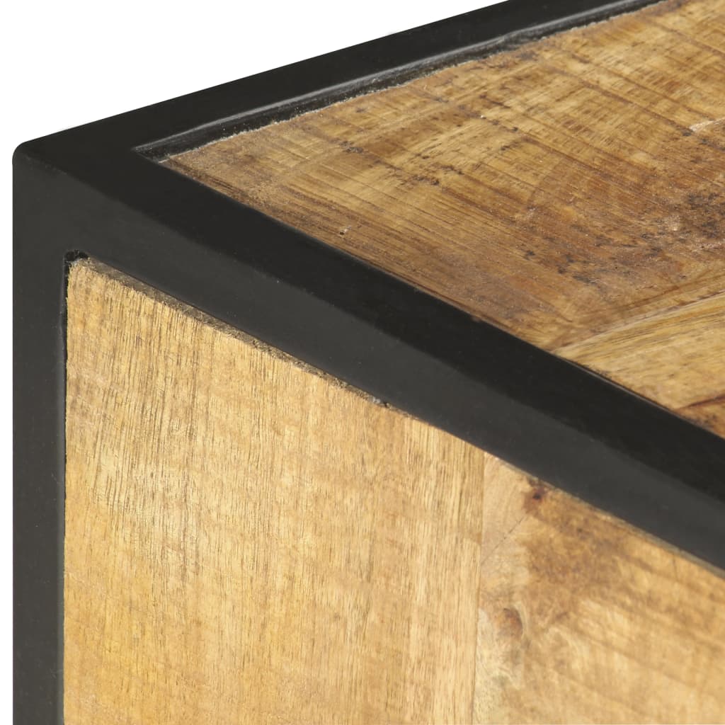 tv-skab 130x30x39 cm massivt mangotræ
