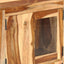 TV Enhed Sæt med skuffe Vægmonteret Brun 120 x 30 x 39 cm træ