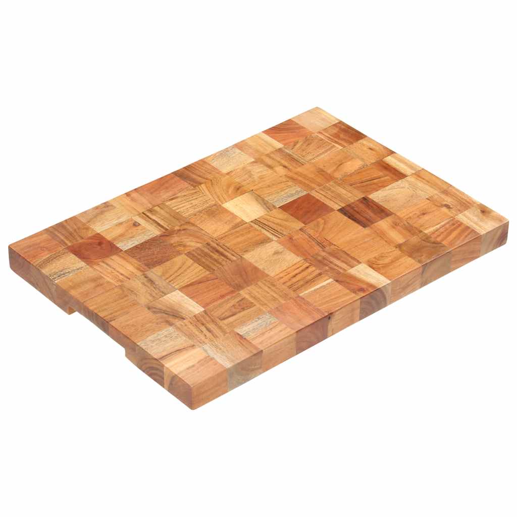 skærebræt 50x34x3,8 cm massivt akacietræ