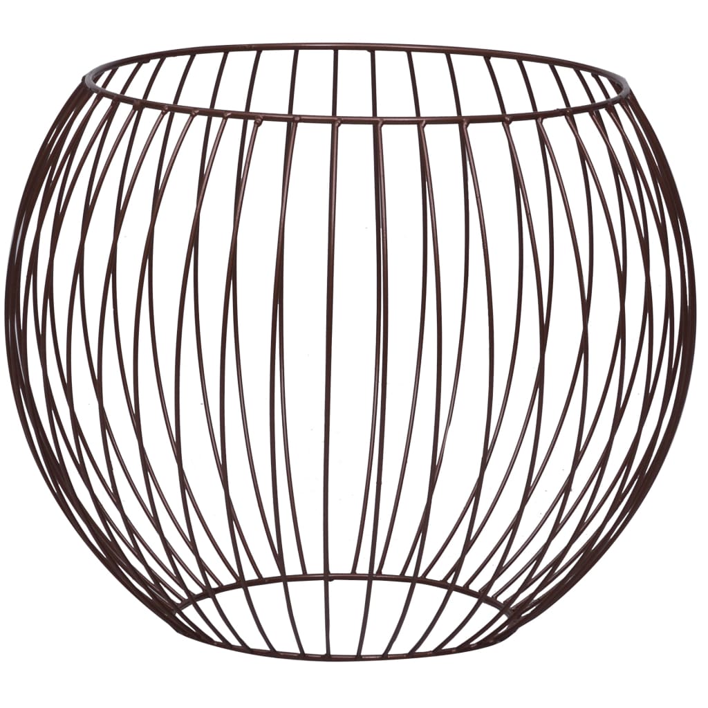 sofabord Ø 41 cm guldfarvet