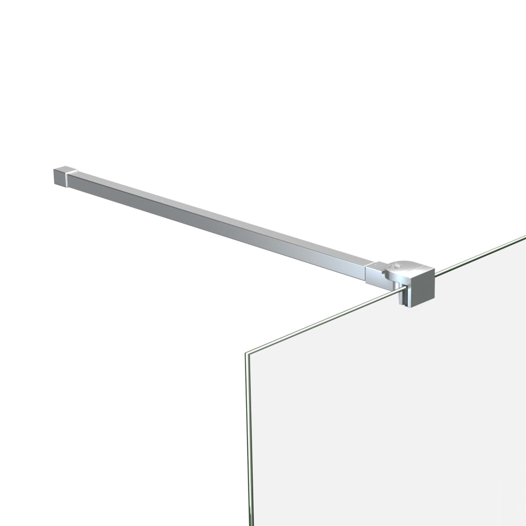 støttestang til brusevæg 70-120 cm rustfrit stål
