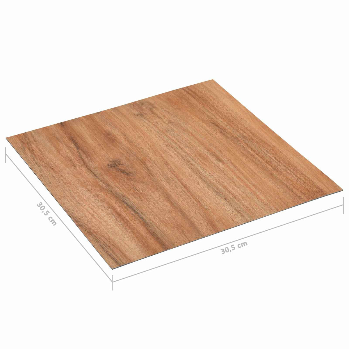 Gulvplanker Lys Træ 5,11 m² 55 stk. PVC
