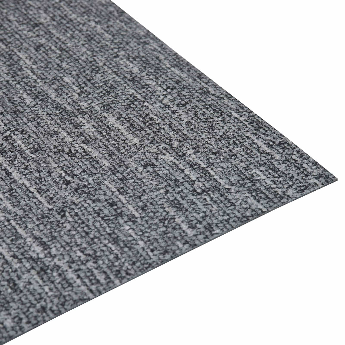 Gulvplanker Hvid og Grå 5,11 m² 55 stk. PVC