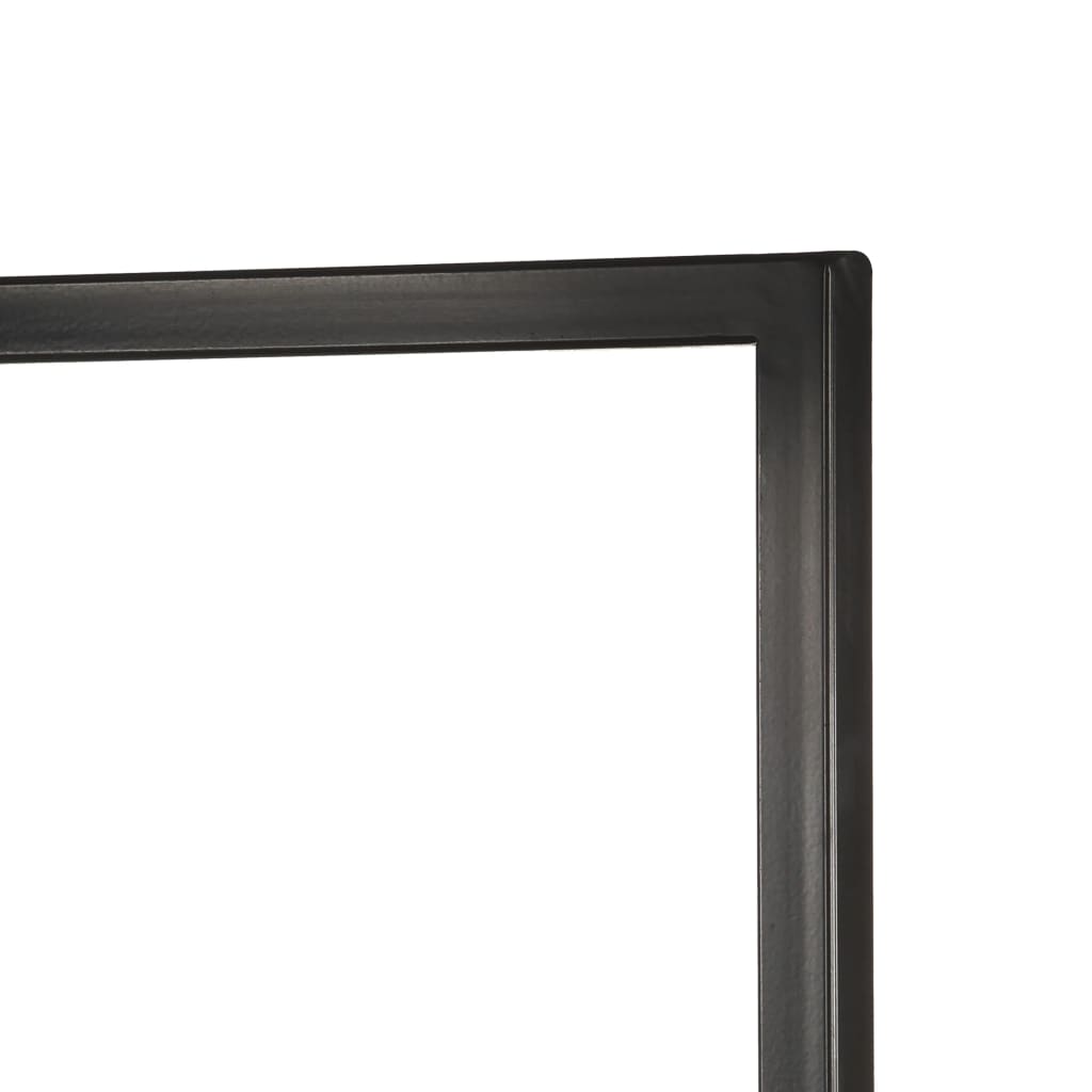 bogreol med 4 hylder 160x35x160 cm massivt mangotræ