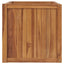 hævet plantekasse 100x50x50 cm massivt teaktræ
