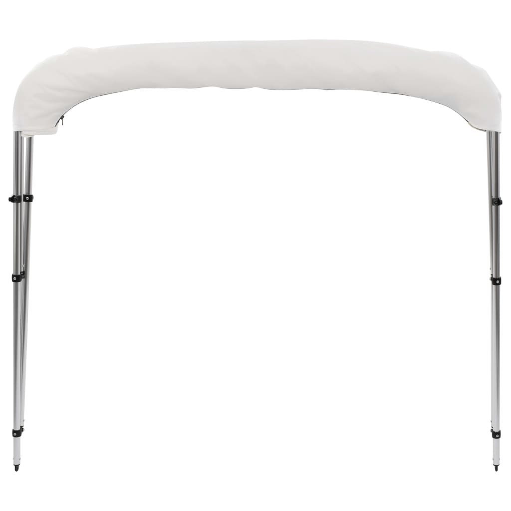 biminitop med 3 buer 183x140x137 cm hvid