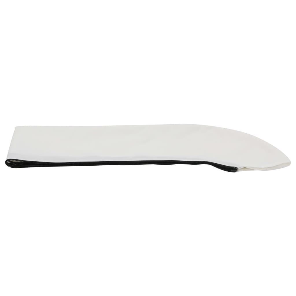 biminitop med 3 buer 183x196x137 cm hvid