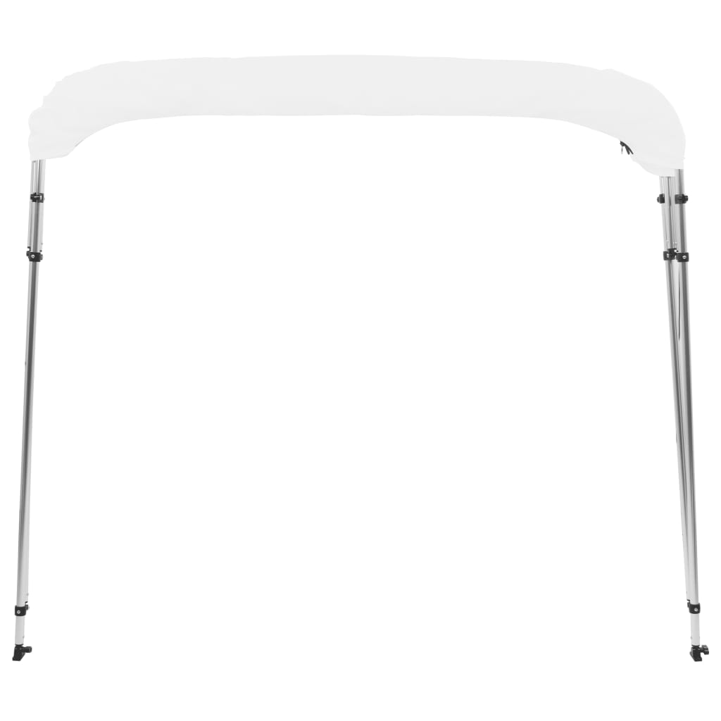 biminitop med 4 buer 243x196x137 cm hvid