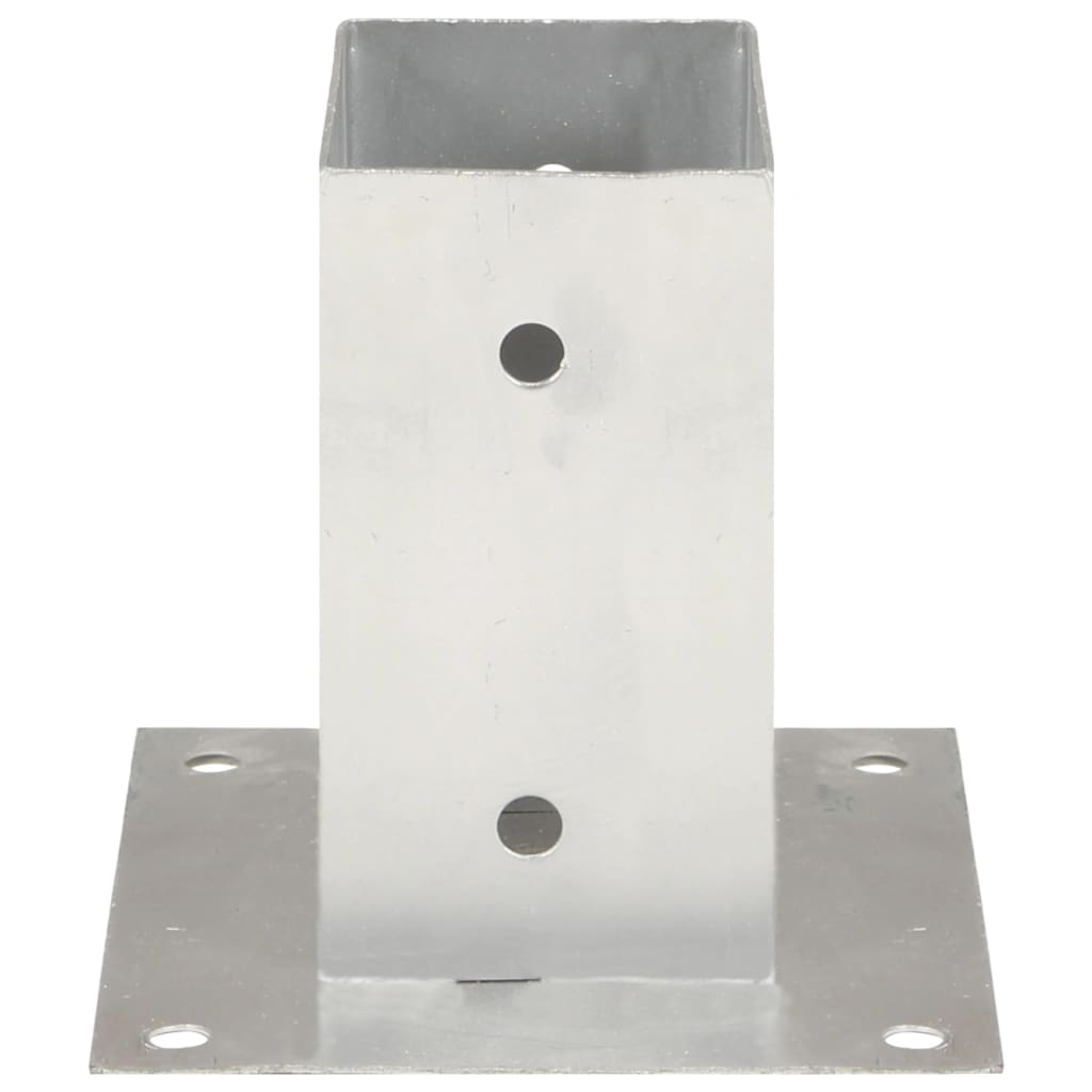 stolpefod 4 stk. 71 mm galvaniseret metal