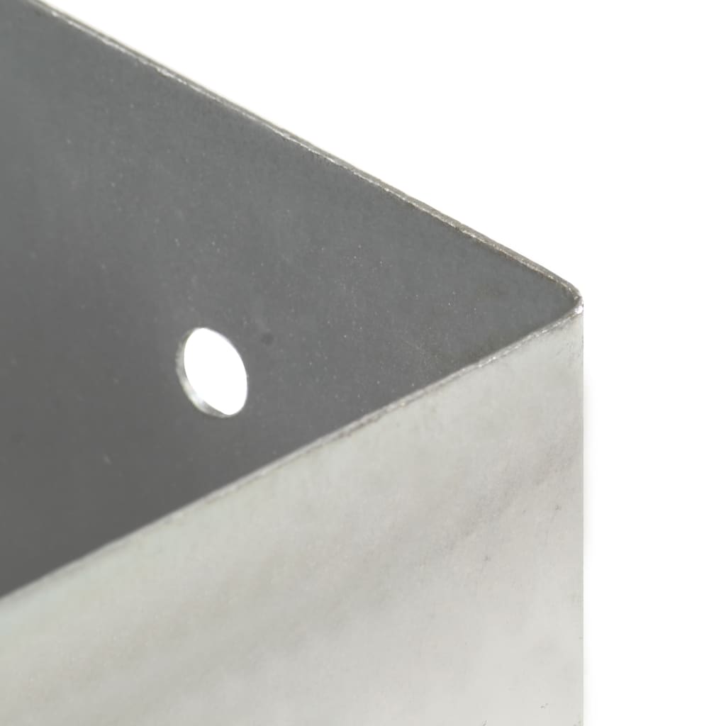 stolpefod 4 stk. 81 mm galvaniseret metal