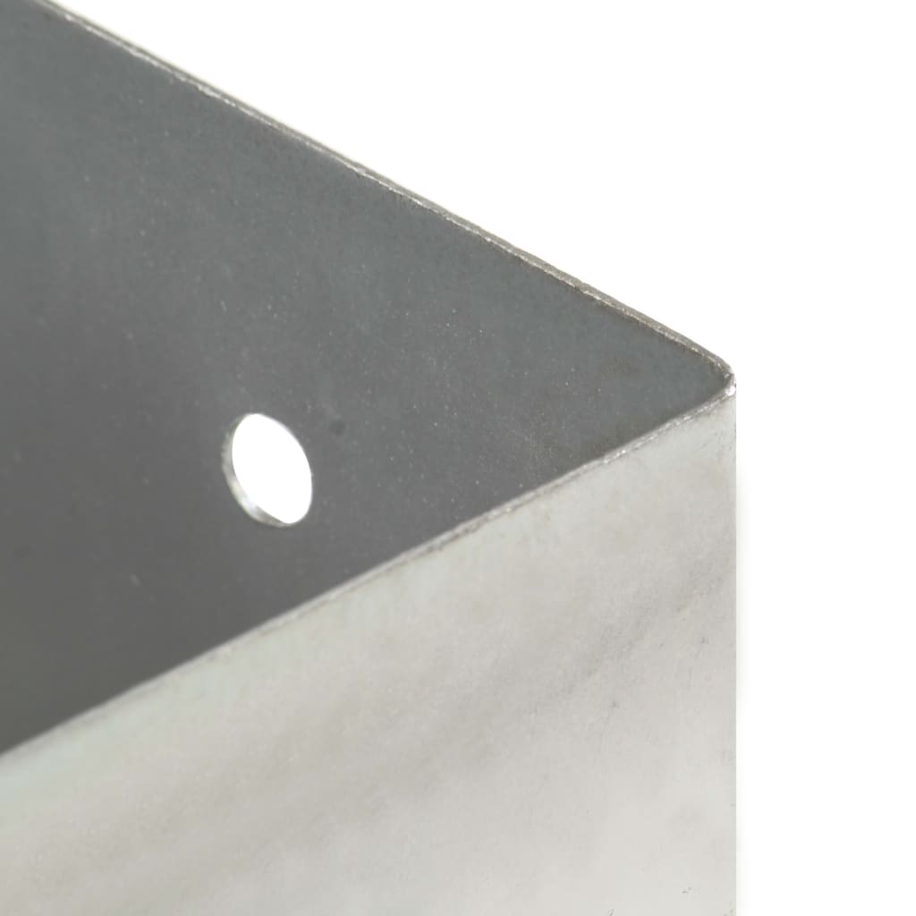 stolpefod 4 stk. 91 mm galvaniseret metal