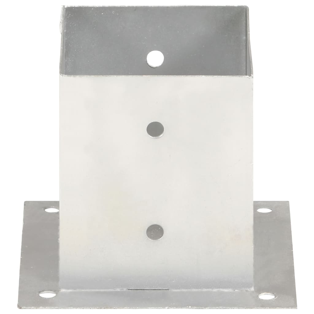 stolpefod 4 stk. 121 mm galvaniseret metal