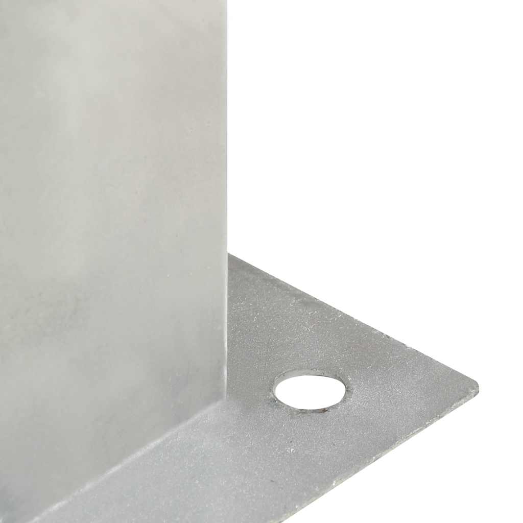 stolpefod 4 stk. 141 mm galvaniseret metal