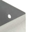 stolpefod 4 stk. 141 mm galvaniseret metal