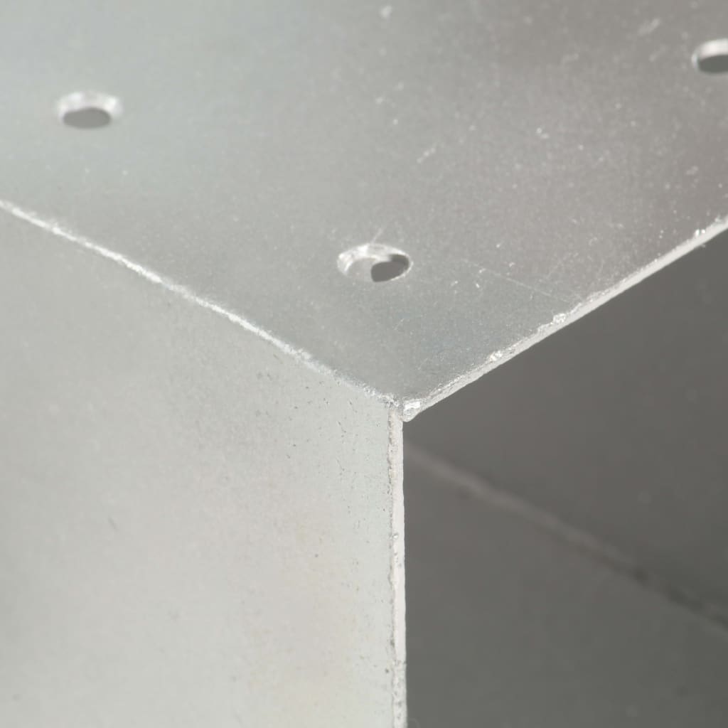 stolpebeslag Y-form 81x81 mm galvaniseret metal