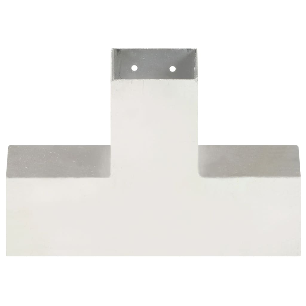 stolpebeslag X-form 81x81 mm galvaniseret metal
