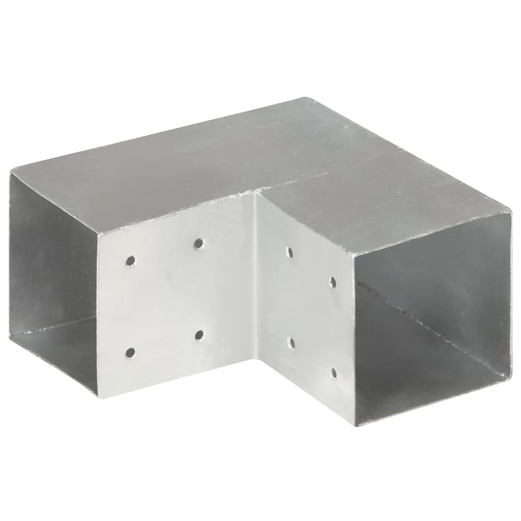 stolpebeslag L-form 101x101 mm galvaniseret metal