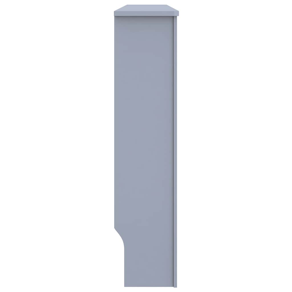 radiatorskjuler 152x19x81,5 cm MDF antracitgrå