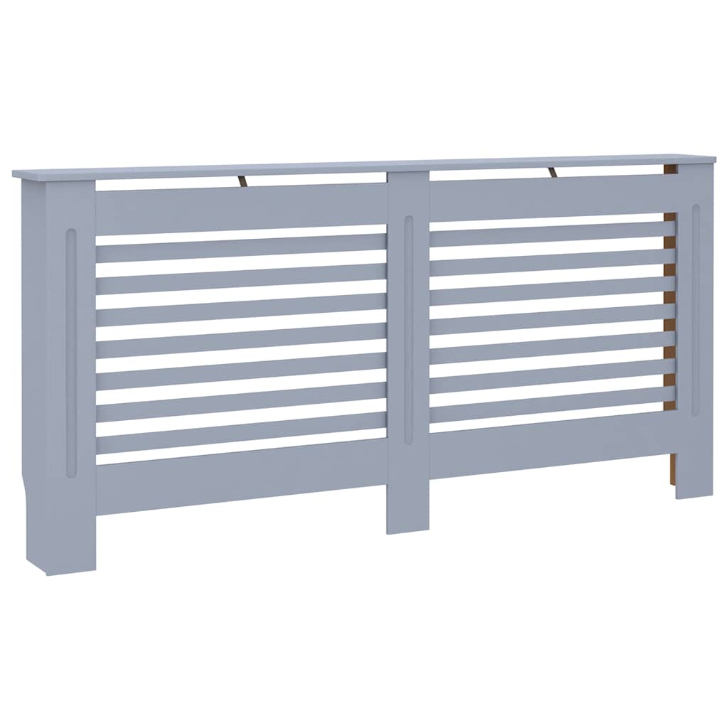 radiatorskjuler 172x19x81,5 cm MDF antracitgrå