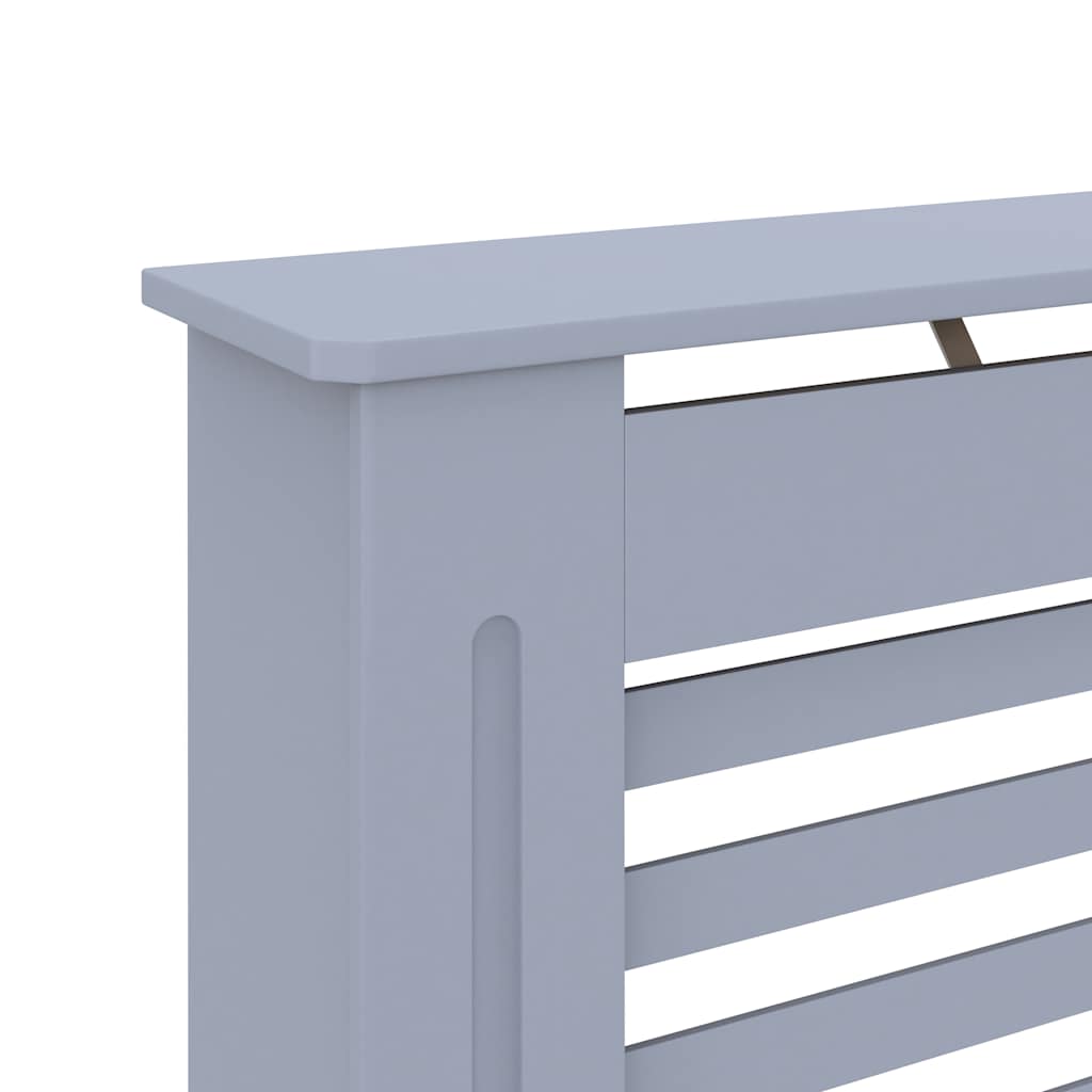 radiatorskjuler 172x19x81,5 cm MDF antracitgrå