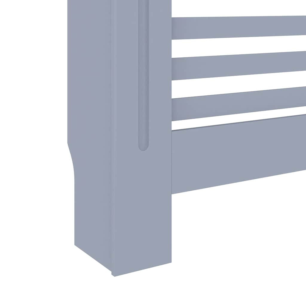 radiatorskjuler 172x19x81,5 cm MDF antracitgrå
