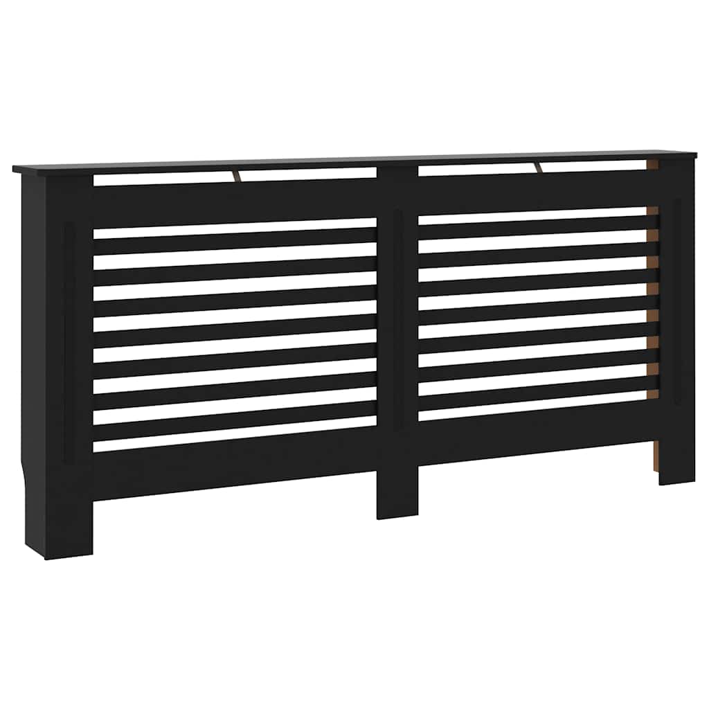 radiatorskjuler 172x19x81,5 cm MDF sort