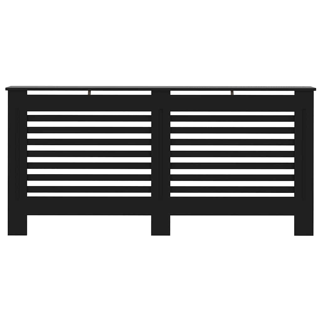 radiatorskjuler 172x19x81,5 cm MDF sort