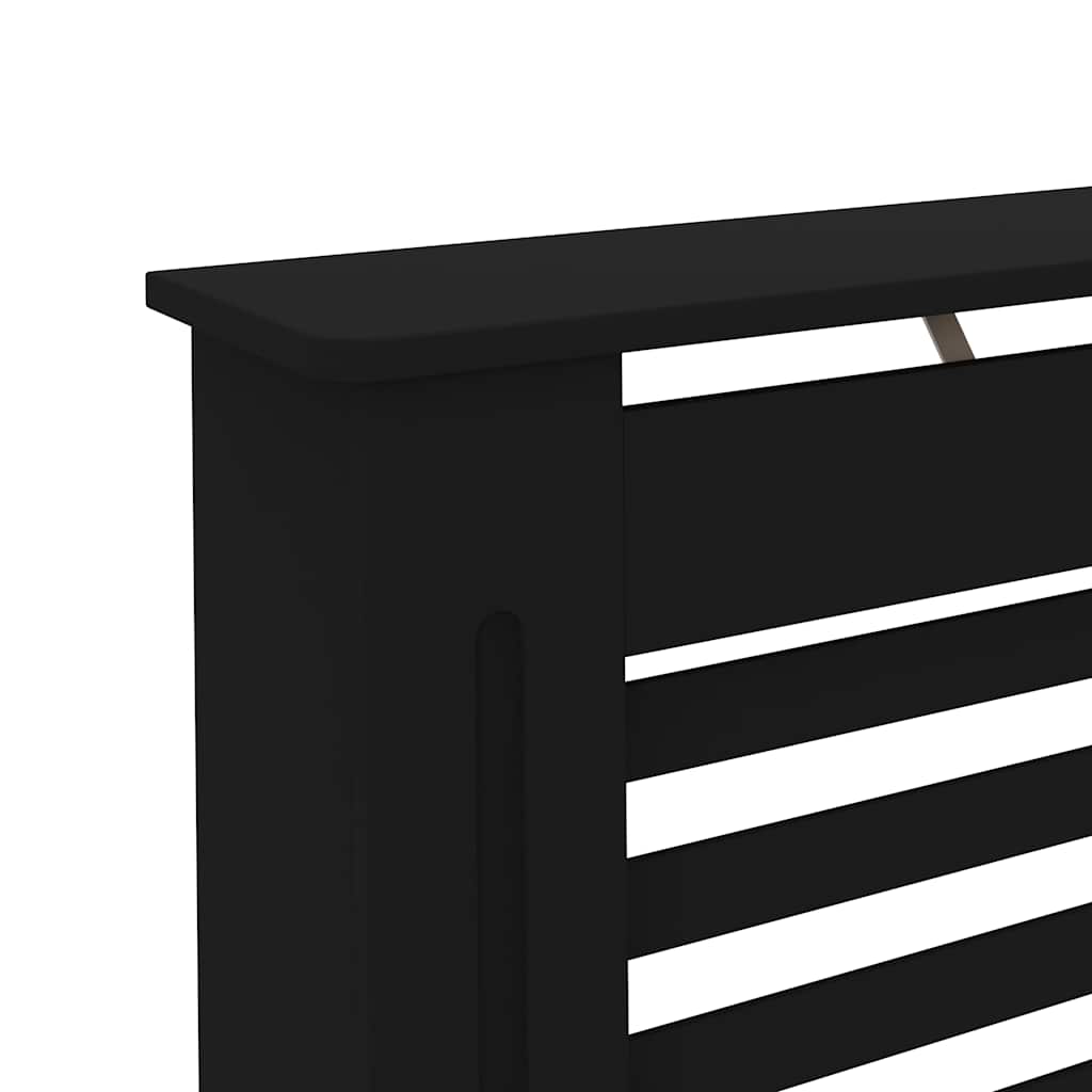 radiatorskjuler 172x19x81,5 cm MDF sort