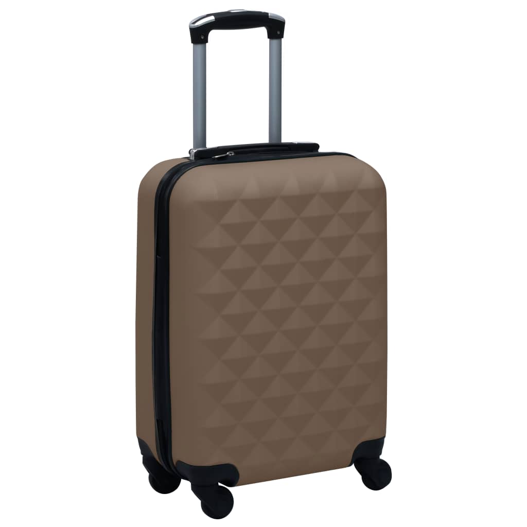 hardcase-kuffert ABS brun