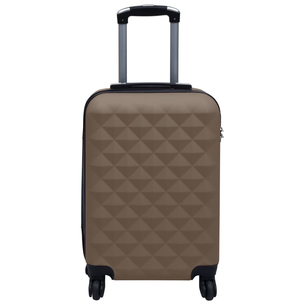 hardcase-kuffert ABS brun
