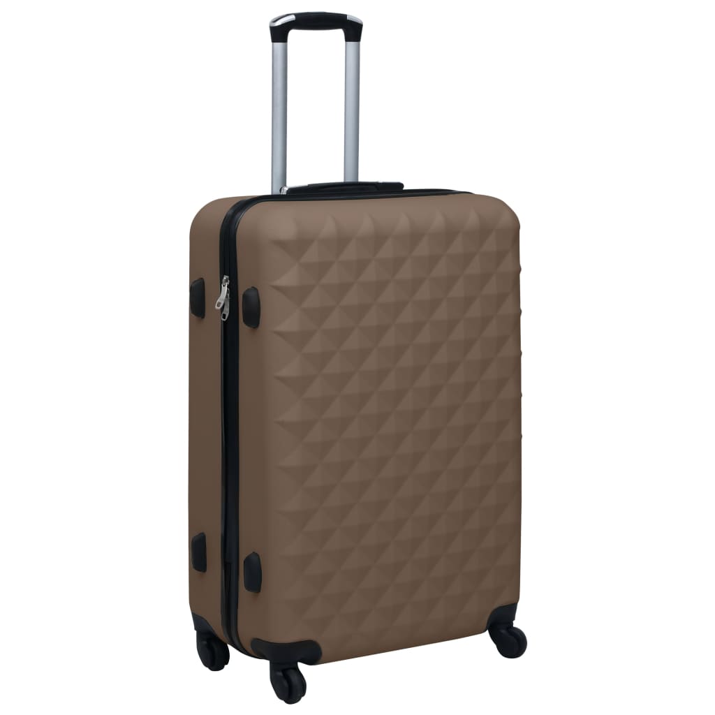 hardcase-kuffert ABS brun