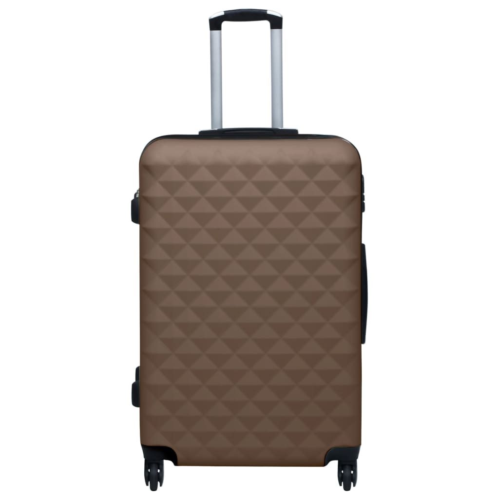 hardcase-kuffert ABS brun