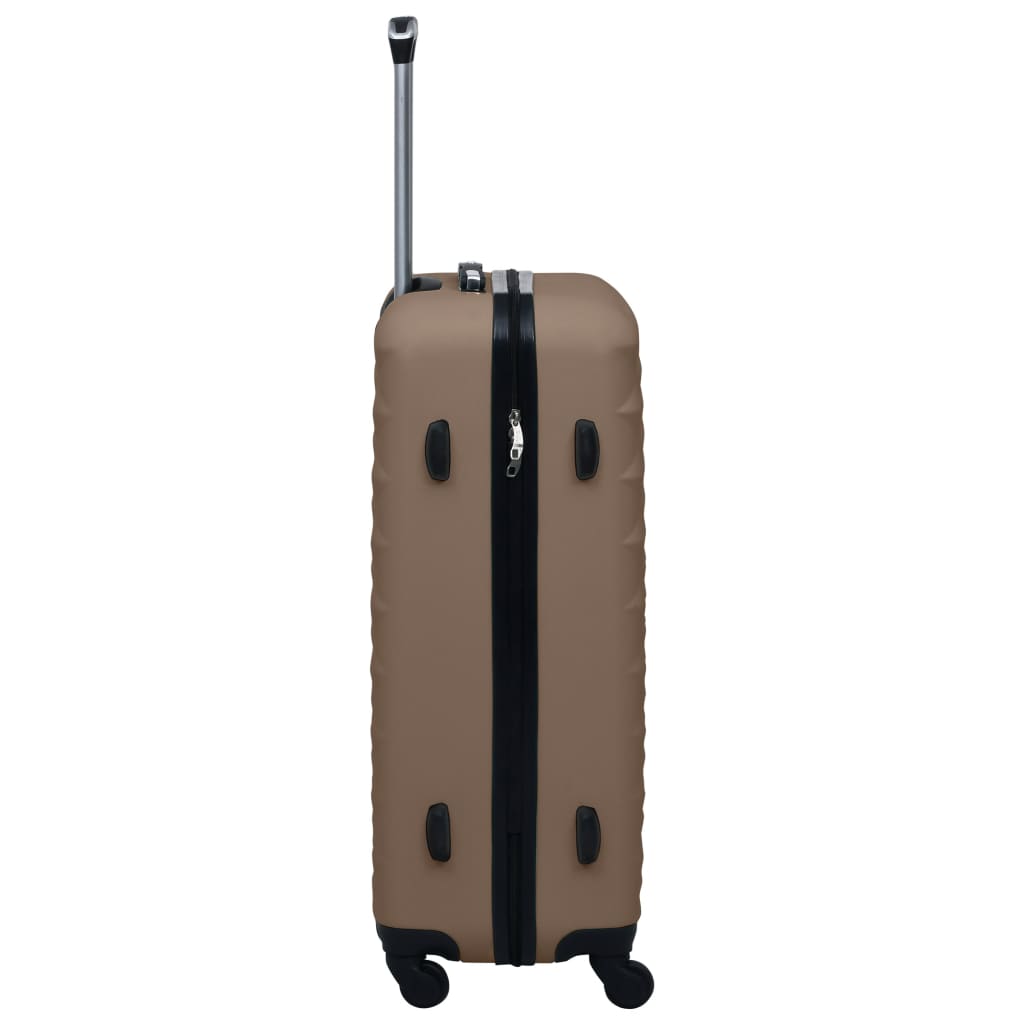 hardcase-kuffert ABS brun