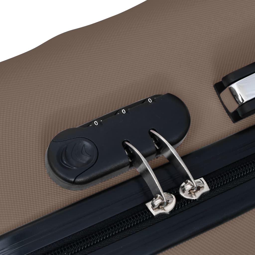 hardcase-kuffert ABS brun
