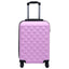 kuffertsæt 2 stk. hardcase ABS pink