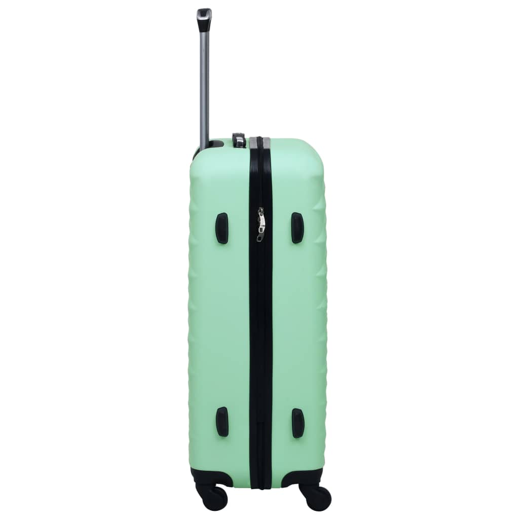 kuffertsæt 2 stk. hardcase ABS mintgrøn