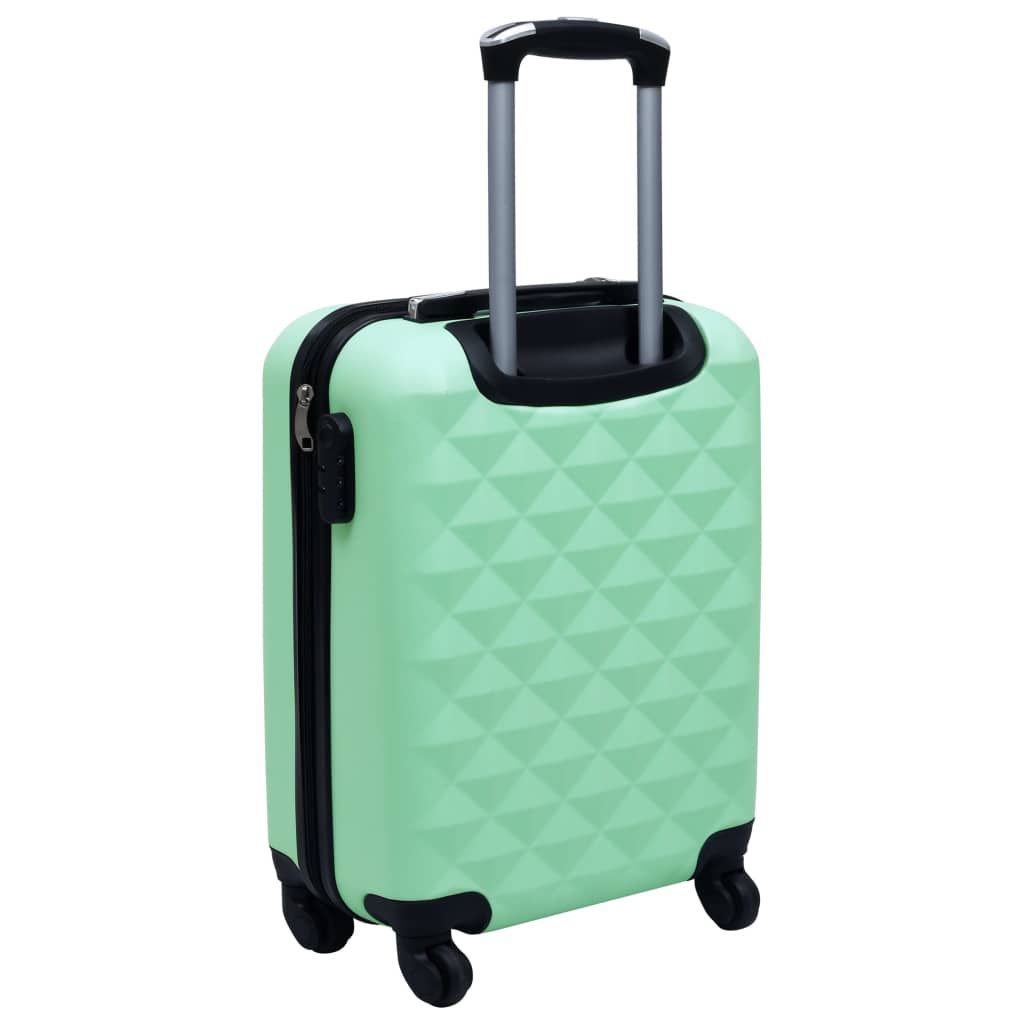 kuffertsæt 2 stk. hardcase ABS mintgrøn