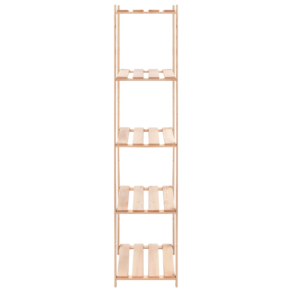 reoler 2 stk. 5 hylder 80x38x170 cm massivt fyrretræ 250 kg
