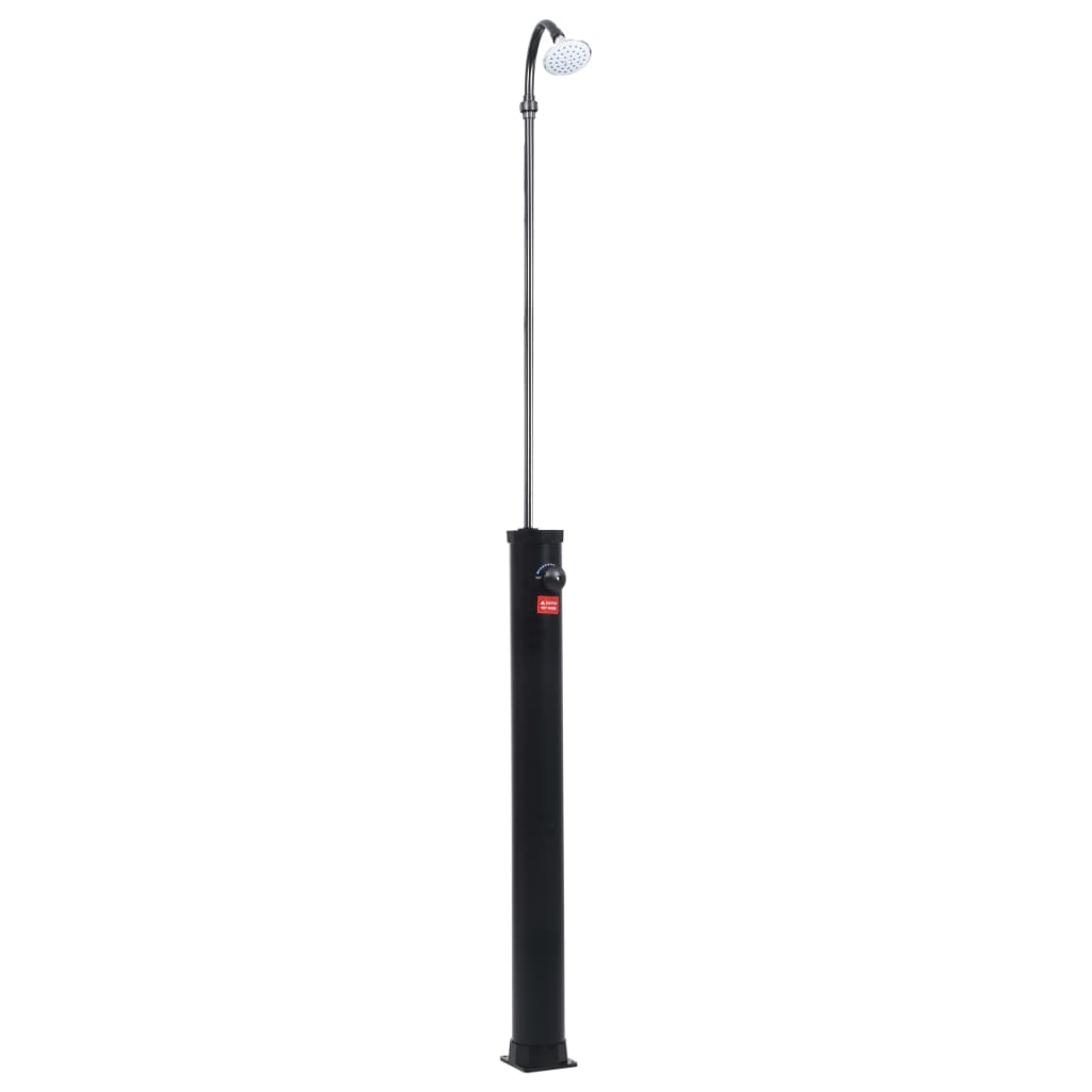 solopvarmet bruser 215 cm 8 l sort