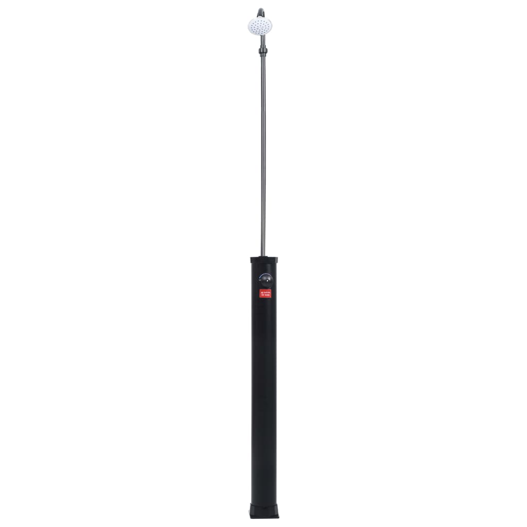 solopvarmet bruser 215 cm 8 l sort