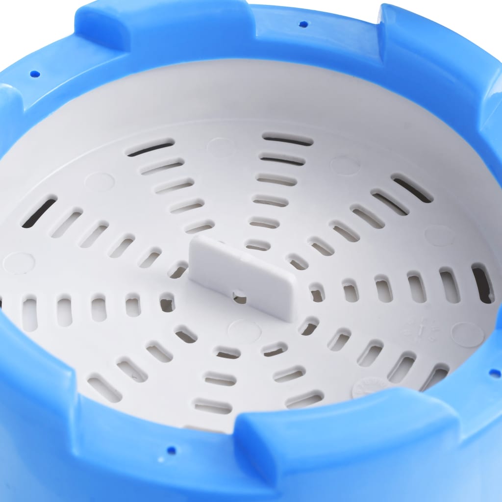 pumpe og overfladeskimmer til pool med adapter 16 cm plastik