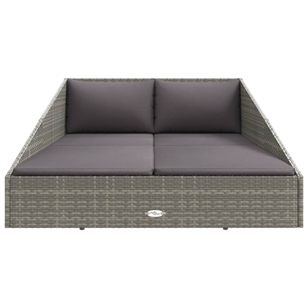 solseng 110x200 cm polyrattan grå