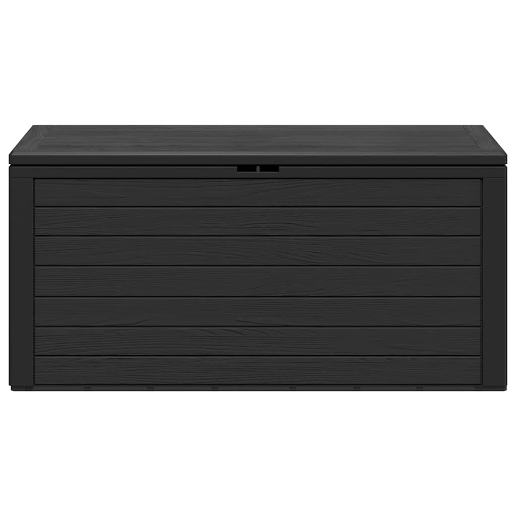 opbevaringskasse til haven 116x44x55 cm antracitgrå