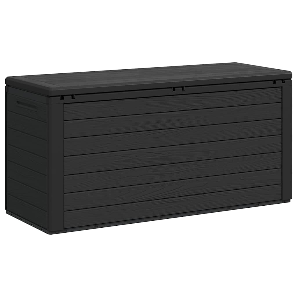 opbevaringskasse til haven 116x44x55 cm antracitgrå